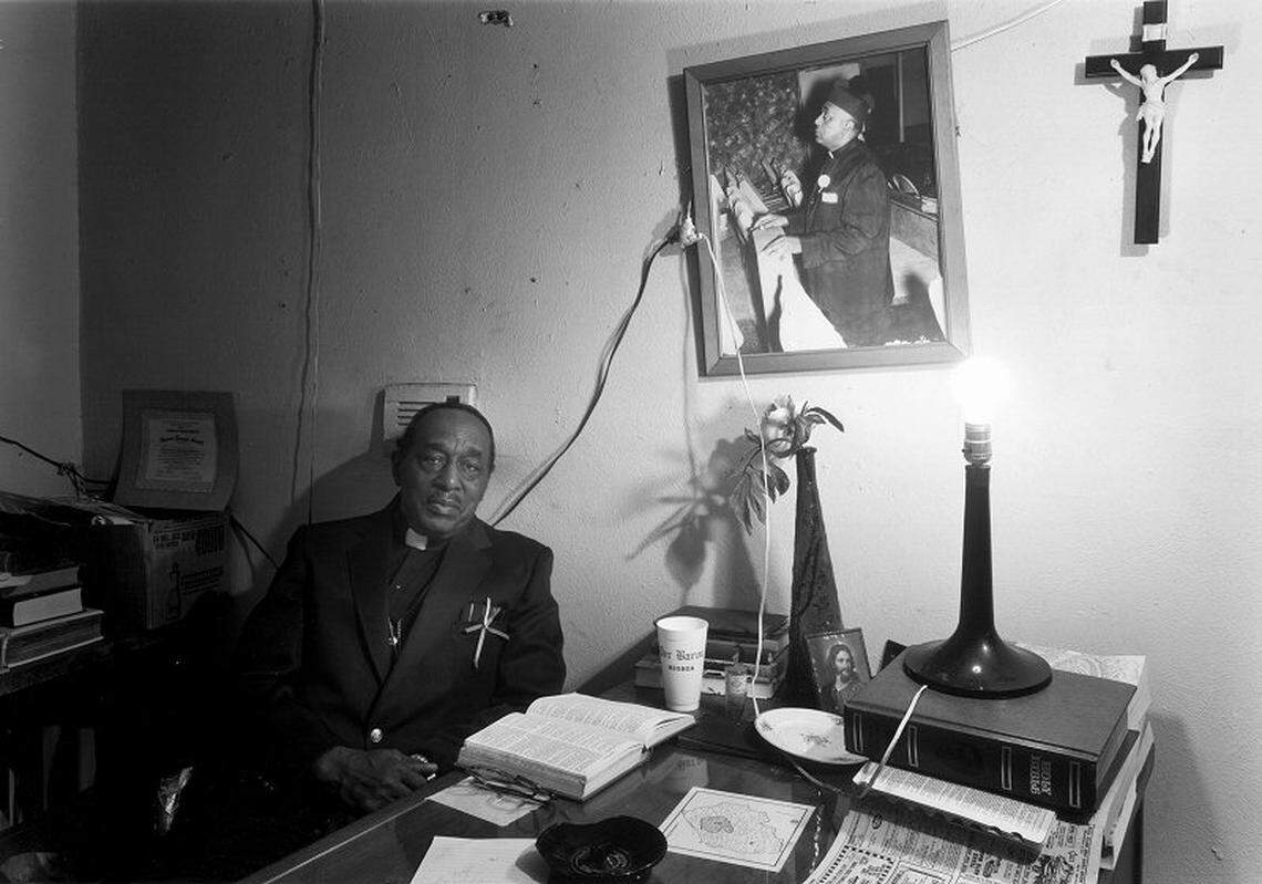 The Rev. Kirby Holmes of the Upper Room Temple on East Hattie Street asked Vada Felder to invite the Rev. Martin Luther King Jr. to Fort Worth.