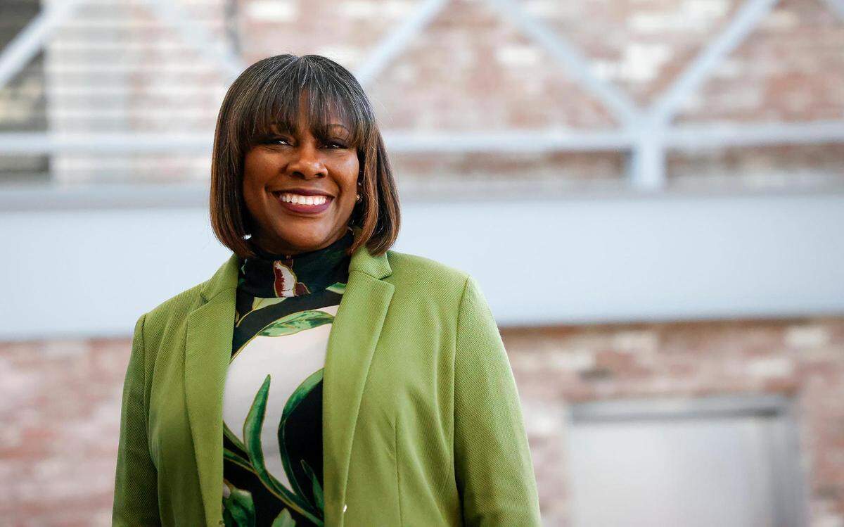 Regina Williams, the executive vice president and chief impact officer at United Way of Tarrant County. The One Second Collaborative, a new initiative to reduce gun violence among young people in Fort Worth, is one of the United Way’s programs.