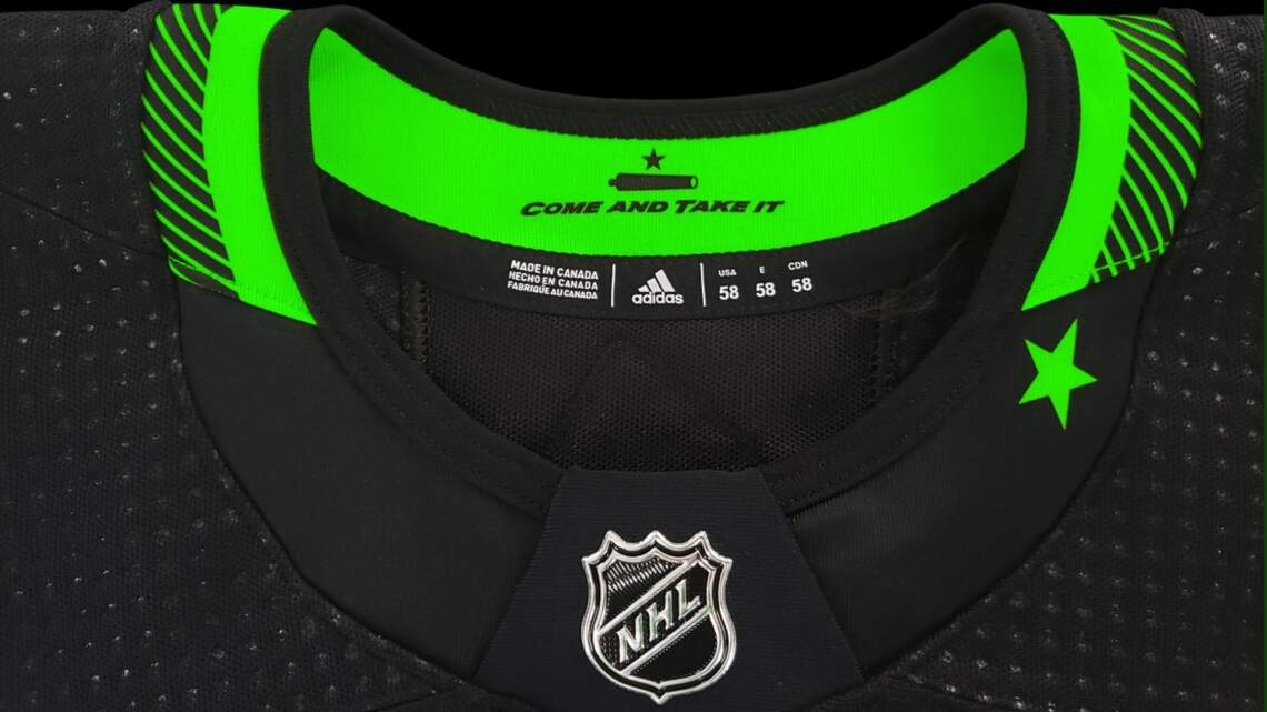 ‘I wanna hate it, but I kinda love it.’ Reaction to Dallas Stars’ new neon uniforms.