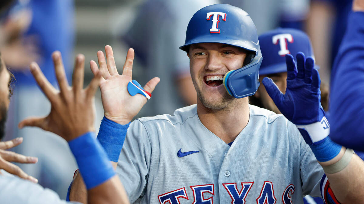 Rangers third baseman Josh Jung is a finalst for the American League’s starting third base spot as a rookie
