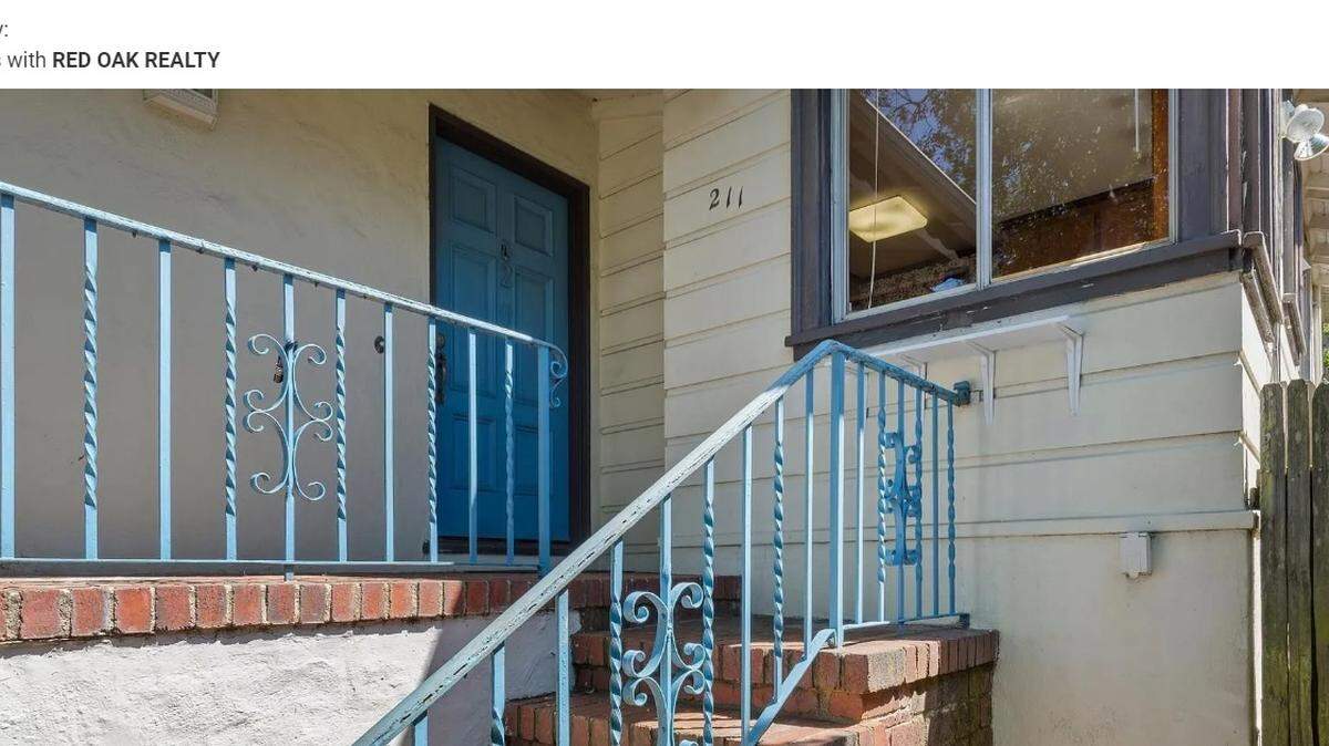 Exterior of the home