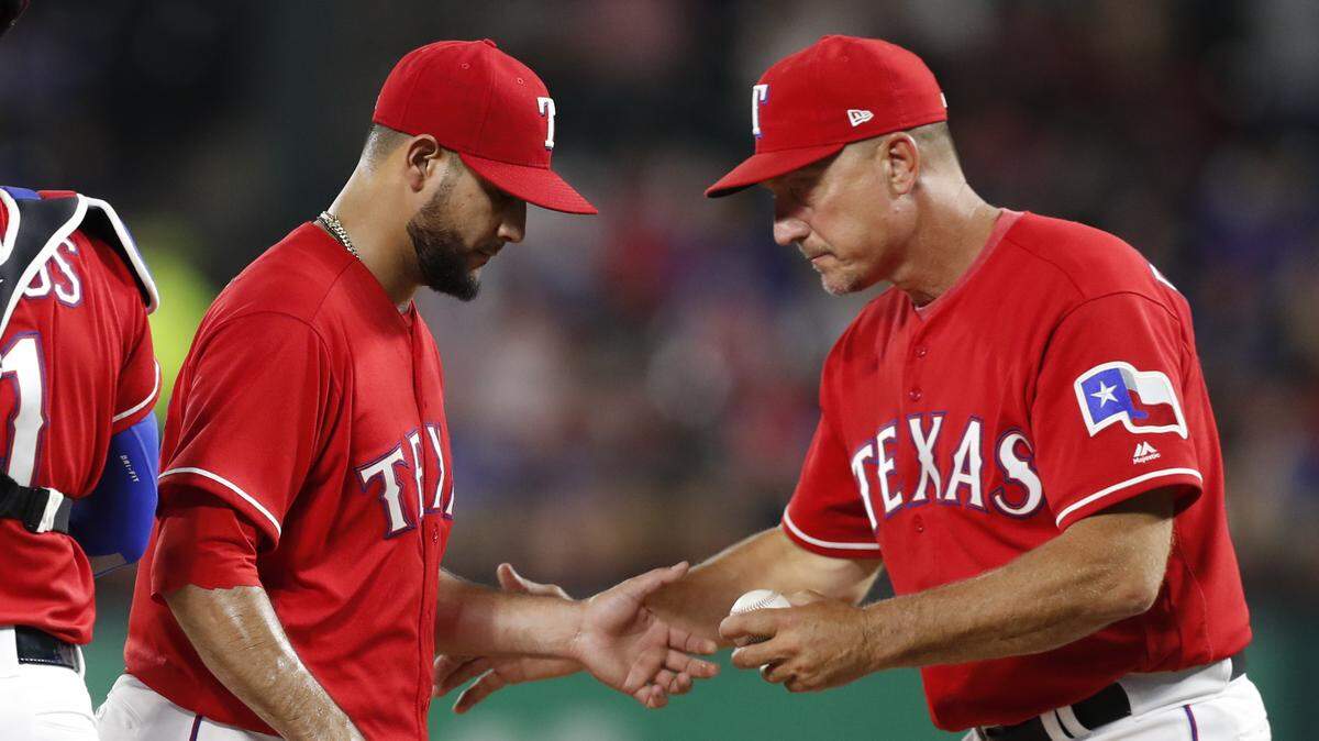 Jeff Banister believes that he might be able to take the ball from Martin Perez if he uses a reliever to start a game and uses Perez to relieve as early as the second inning.
