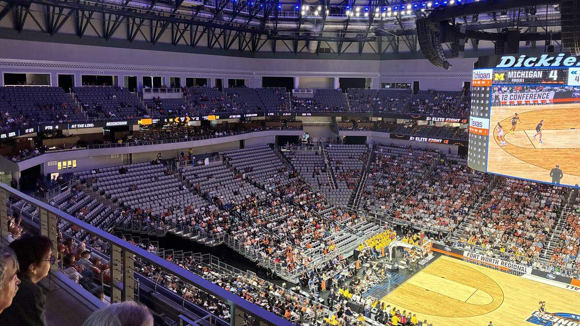 Here’s why the crowds were low for Texas, Michigan & UConn NCAA Tournament games