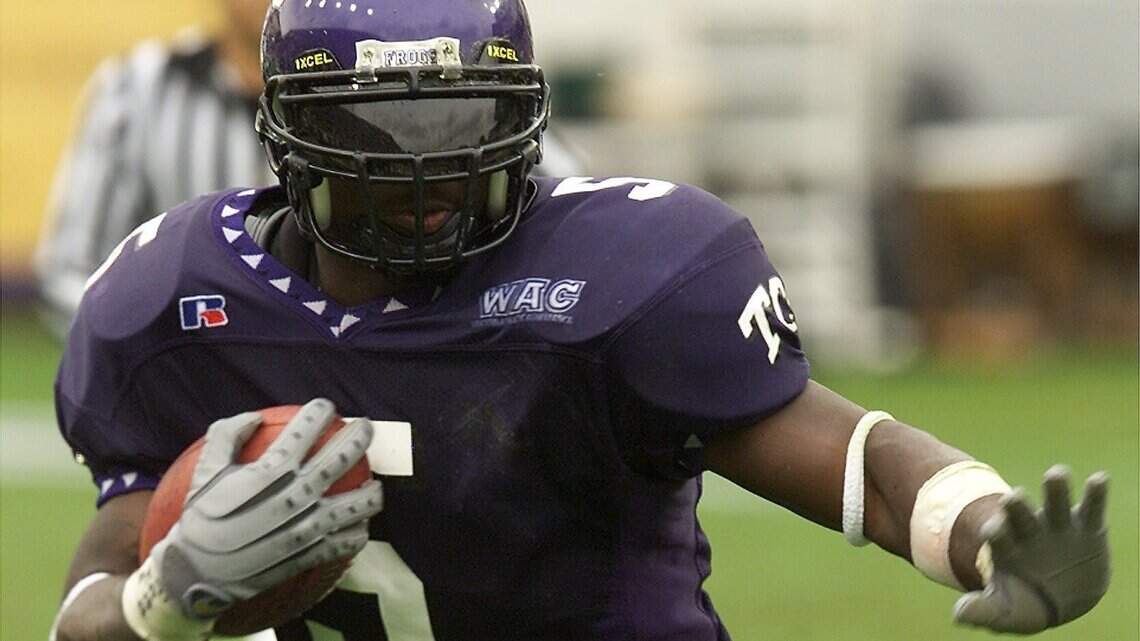 Which two TCU Horned Frogs made the Sporting News all-decade teams?