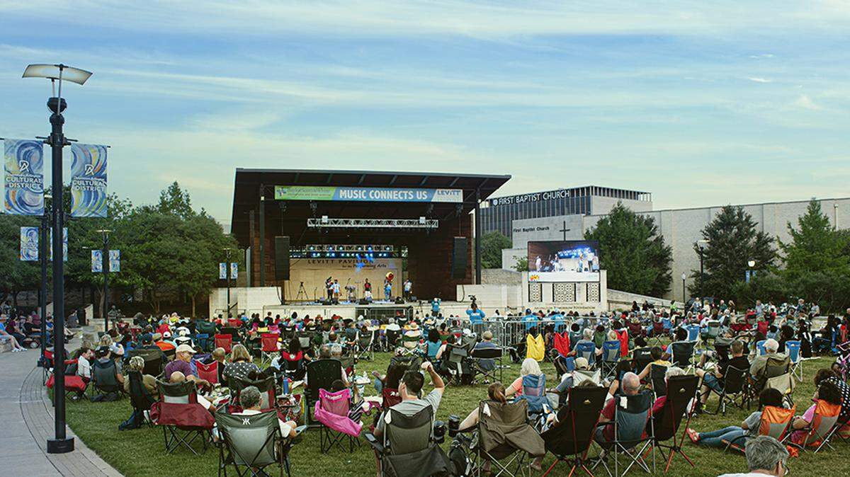 Levitt Pavilion has received more than $1 million in grants from the Arlington Tomorrow Foundation.