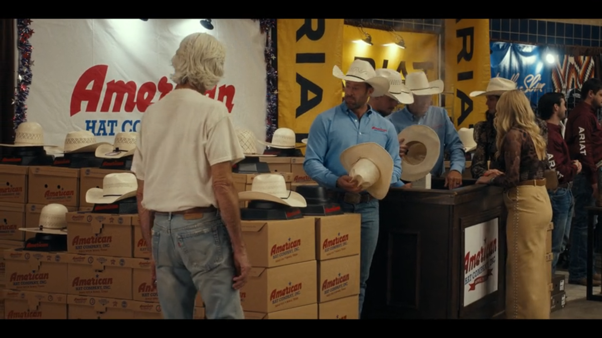 The American Hat Company appears in “Landman” season 2 episode 6.