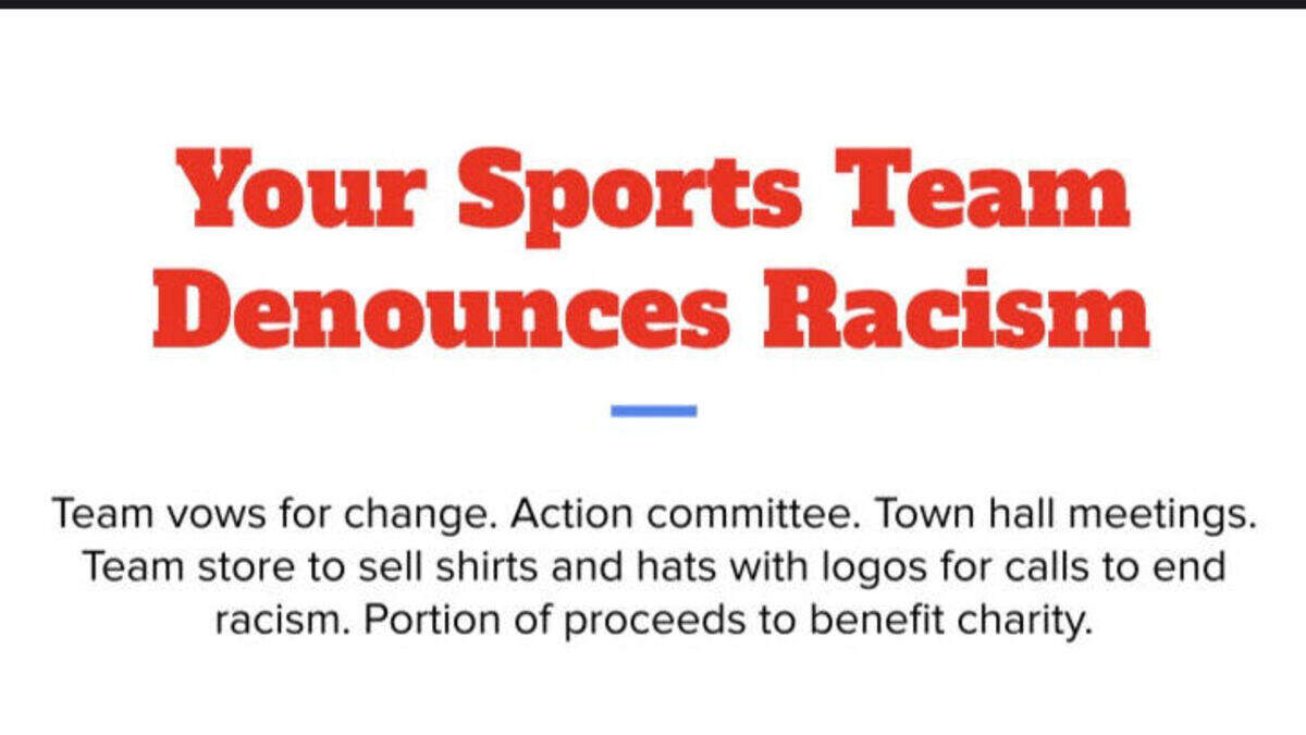 In the wake of the nationwide protesting as a result of the killing of George Floyd, sports teams and sports franchises are issuing press releases.