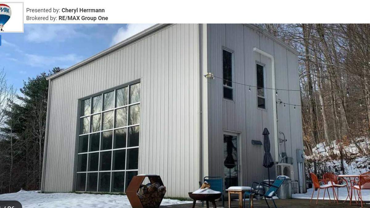The exterior is pretty unassuming.