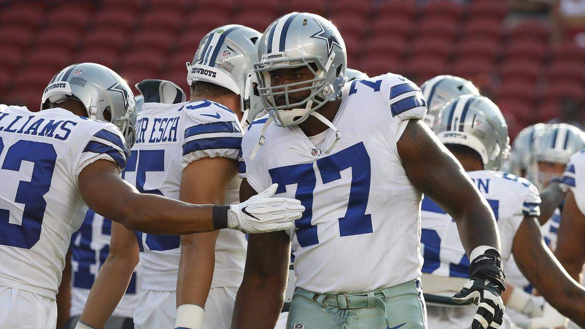 Dallas Cowboys left tackle Tyron Smith has been flagged for four penalties through the first seven games in 2018 and has struggled against speed rushers from the outside.