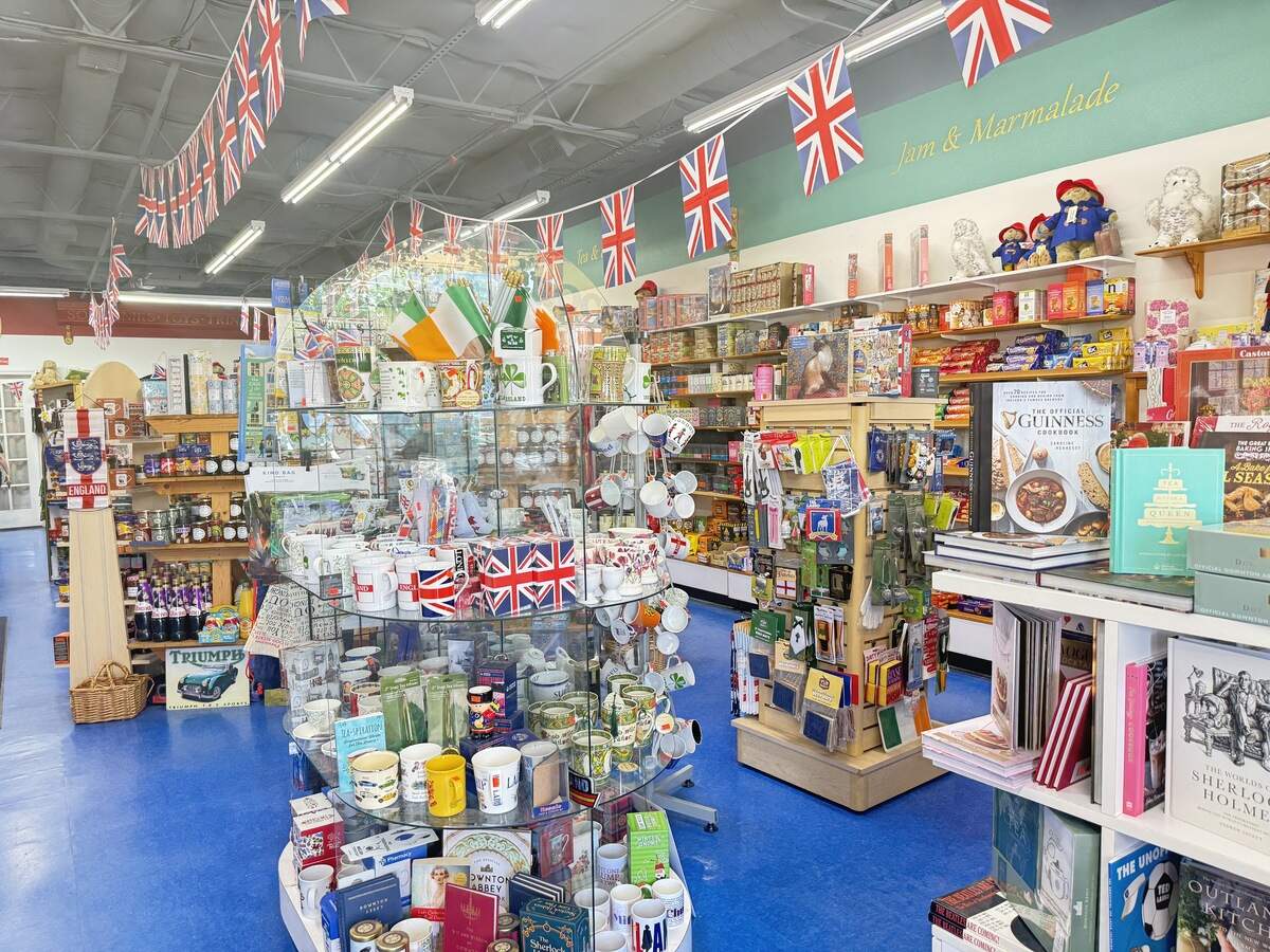 The British Emporium has a wide range of items for customers looking for authentic English food, gifts or keepsakes.
