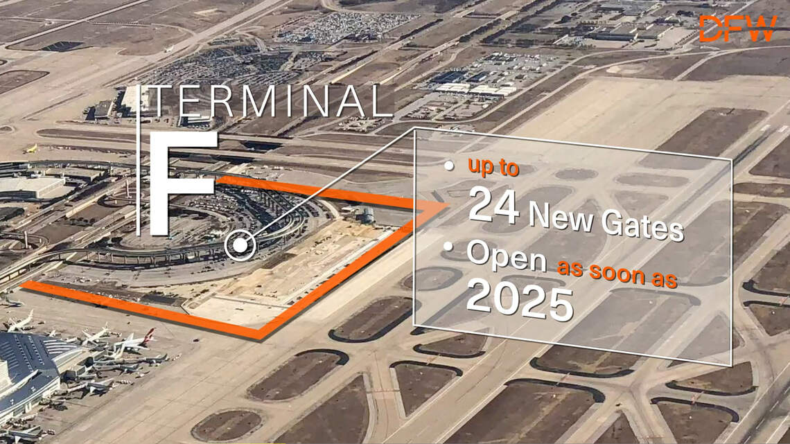 DFW Airport may postpone a $3.5 billion expansion, including Terminal F construction