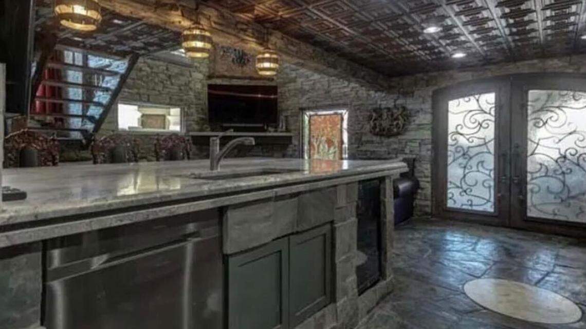 The interior is very gray with a cool, gloomy vibe