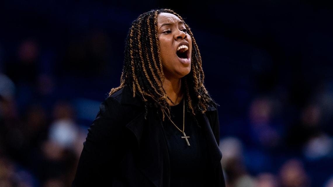 Duncanville head coach LaJeanna Howard recevied a public reprimand and one year suspension for alleged recruiting (Matt Smith: Special to the Star-Telegram).
