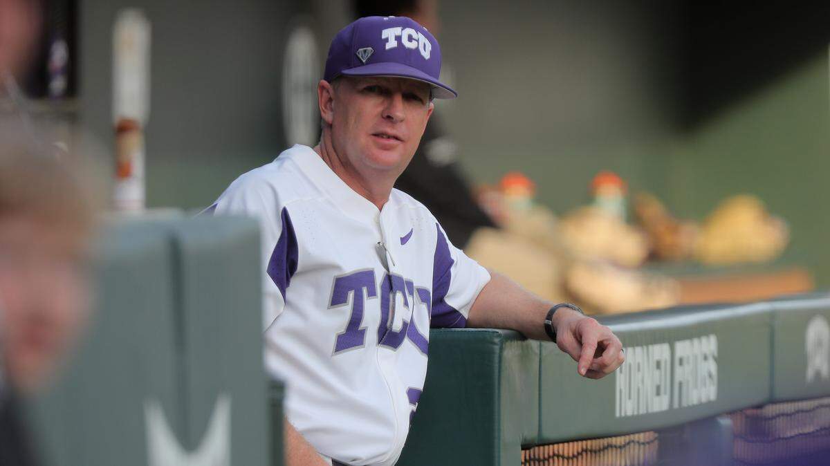 TCU head coach Jim Schlossnagle is remaining in Fort Worth after taking his name out of consideration to be the next head coach at Mississippi State.