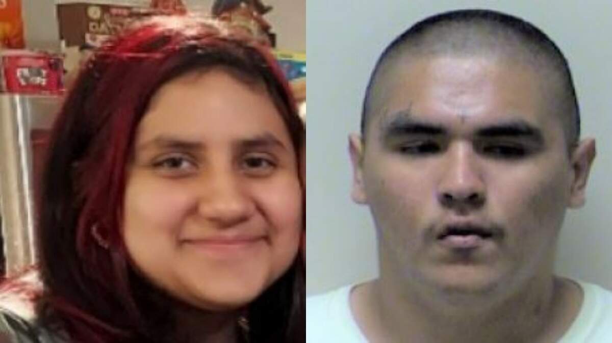 From left, 13-year-old Bella Martinez and 17-year-old Aryel Moreno.