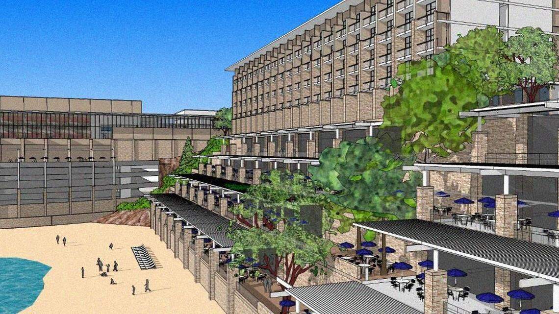 Artist rendering of Quarry Falls