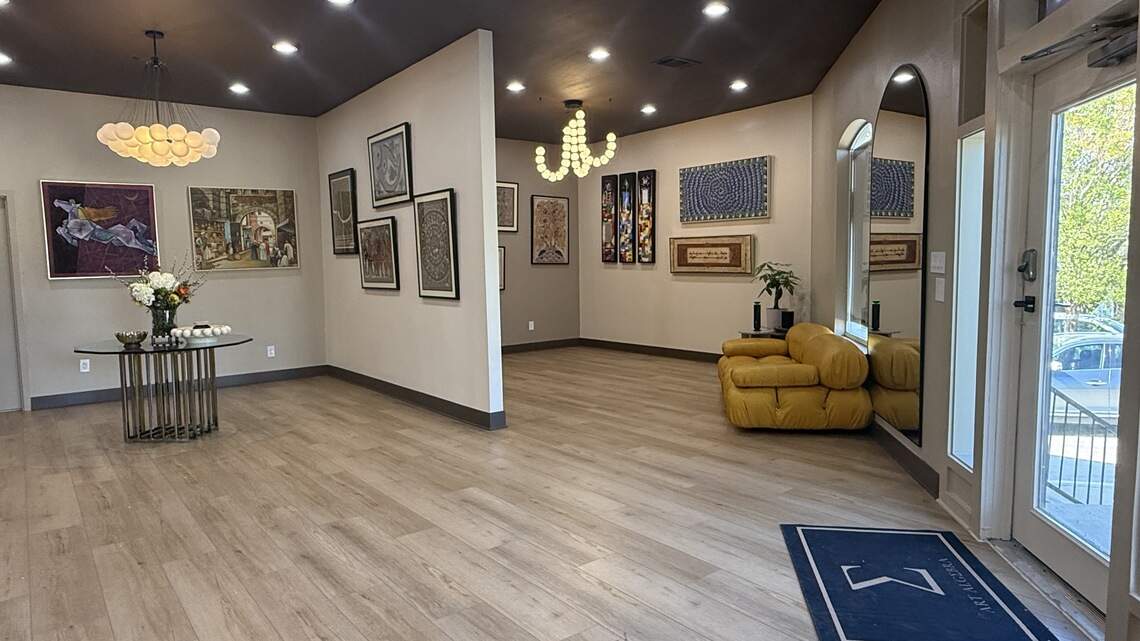 Admire art and grab a coffee at this newly-opened gallery in Colleyville