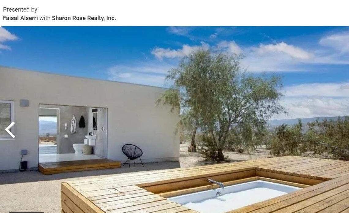 The outdoor deck comes complete with a soaking tub so you can relax while enjoying the view.