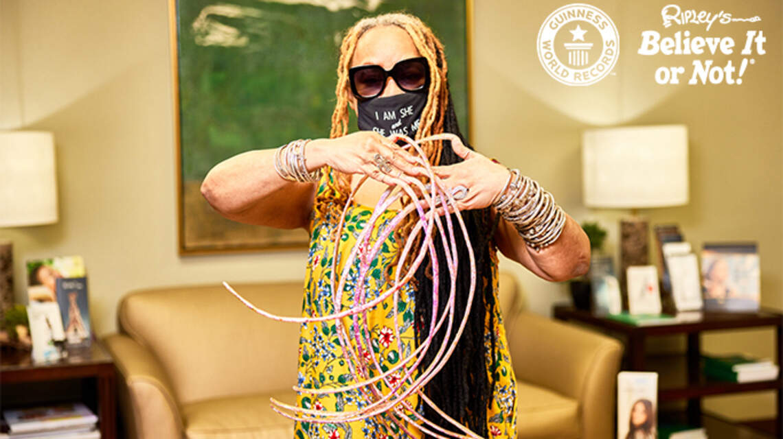 Filed down: After 28 years, Texas woman cuts her Guinness record-long fingernails