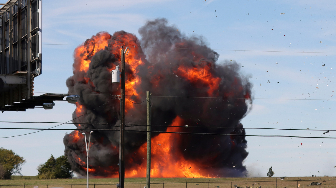 Six people confirmed dead after two historic planes collide midair at Dallas air show