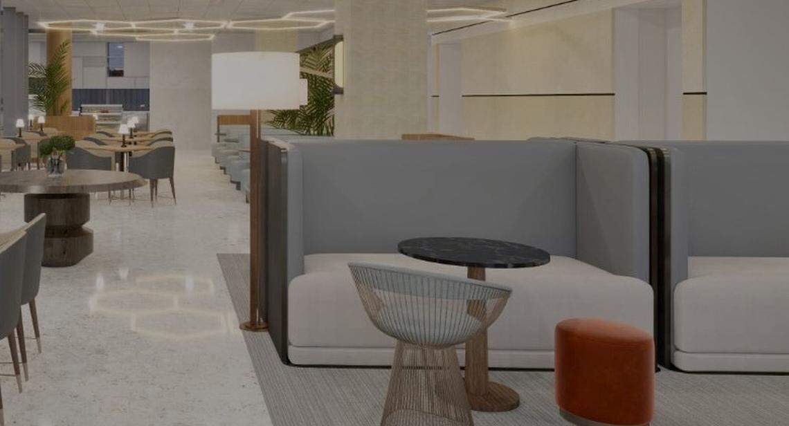 The new interior of Branch & Bird will have a softer look.