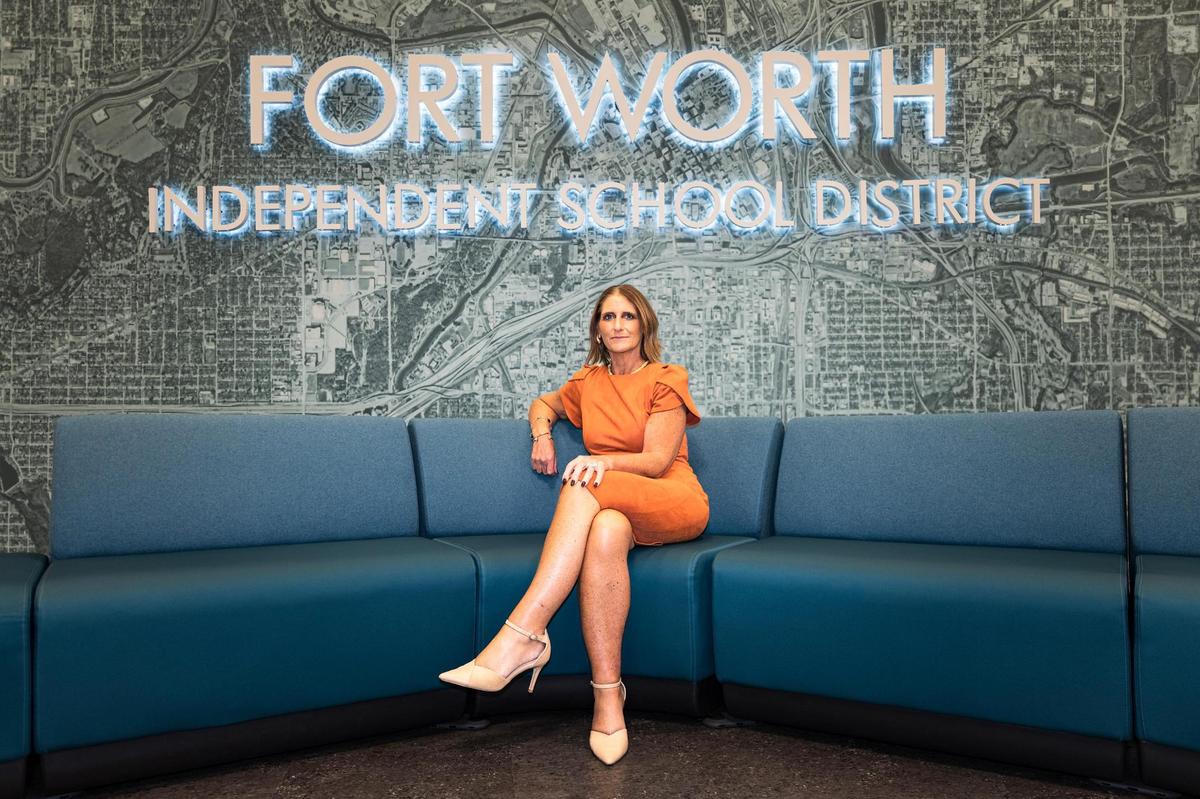 Interim Fort Worth ISD Superintendent Karen Molinar is photographed in the Fort Worth Independent School District building on Tuesday, Nov. 20.