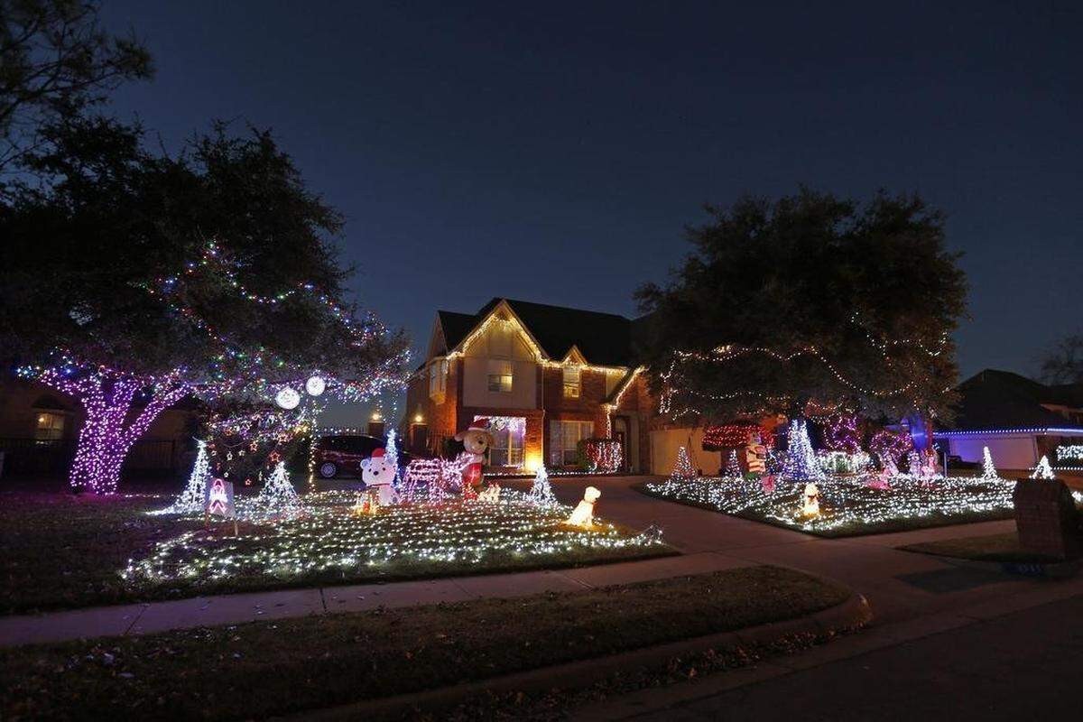 The annual Interlochen Holiday Lights attraction features more than 200 homes decked out in Christmas lights and decor.