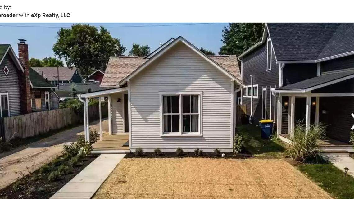 A fully renovated cottage in downtown Indianapolis is on the market for $400,000. The house will be featured on a Sept. 28 episode of HGTV’s “Good Bones.”