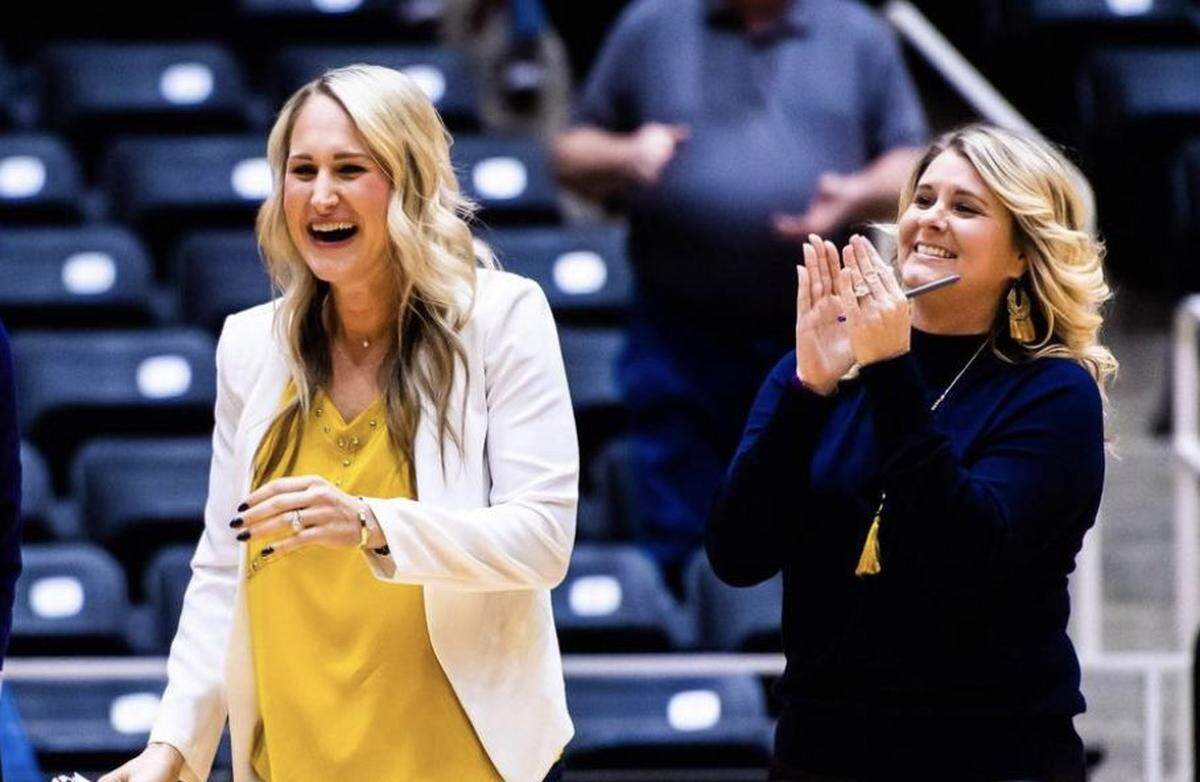 Keller volleyball coach Lauren Rao is Star-Telegram all-area co-coach of the year after taking the Indians to state for the first time in program history. (Matt Smith/Star-Telegram)