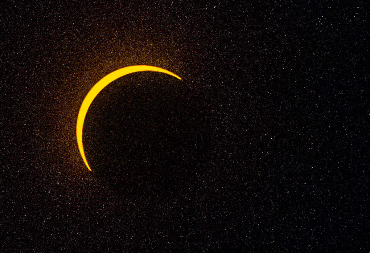 Maximum eclipse occurred at 10:20 a.m. on Aug. 21, 2017, in Gig Harbor, Washington.