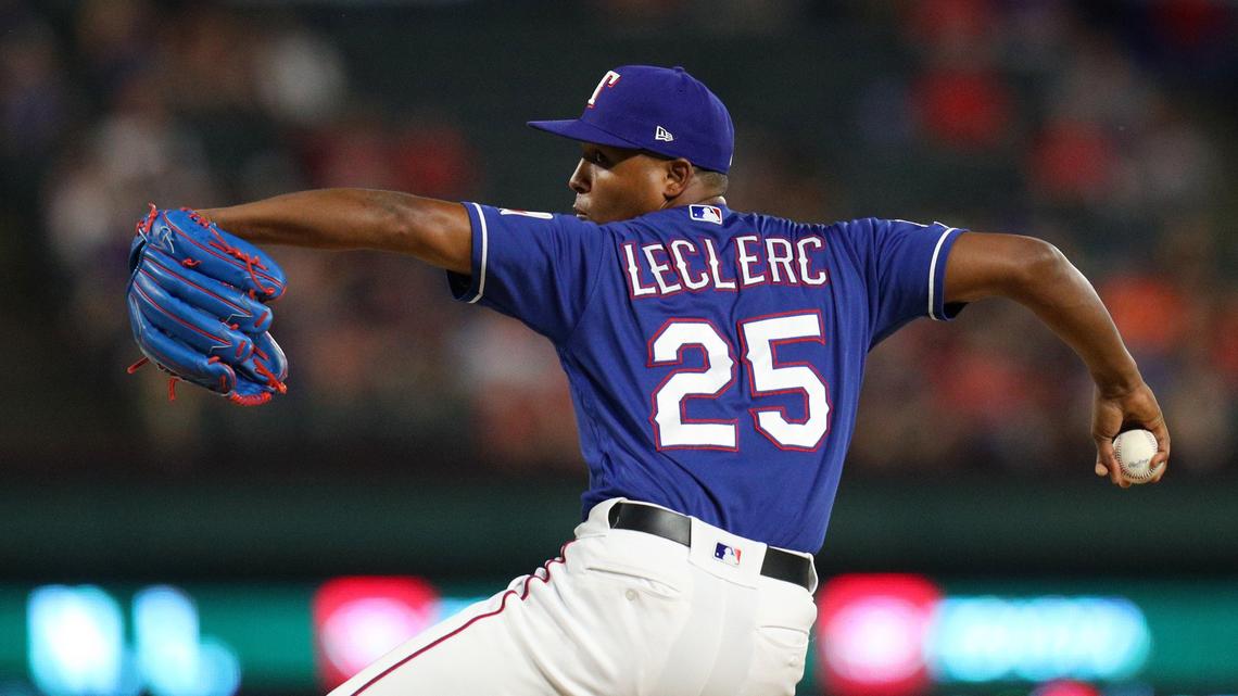 Jose Leclerc entered spring training as the favorite to be the Rangers’ closer, but they also see value in him as a set-up man.