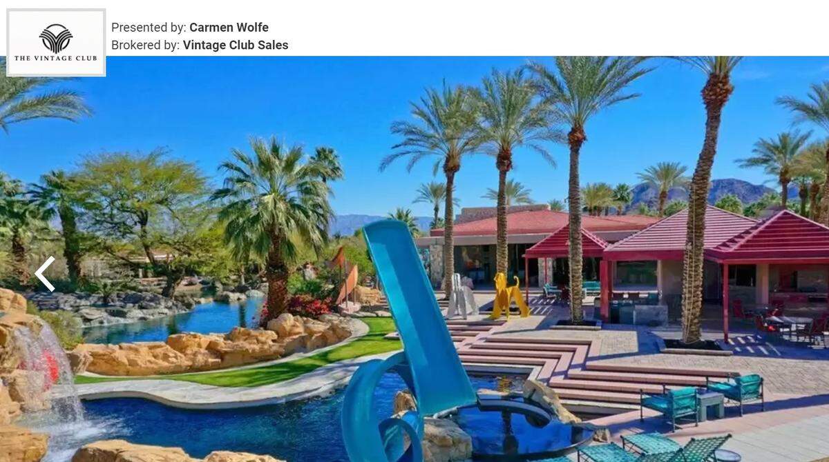 Pool area