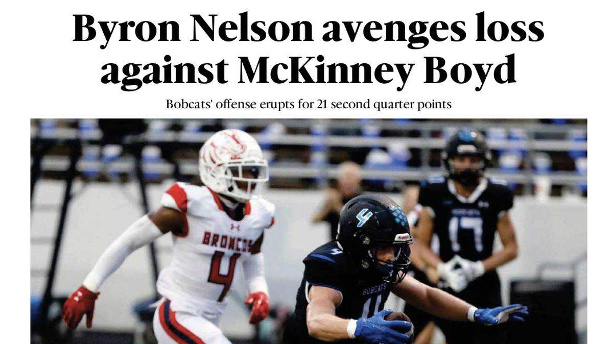 The Star-Telegram is launching an exclusive eEdition high school football section on Saturdays this fall.