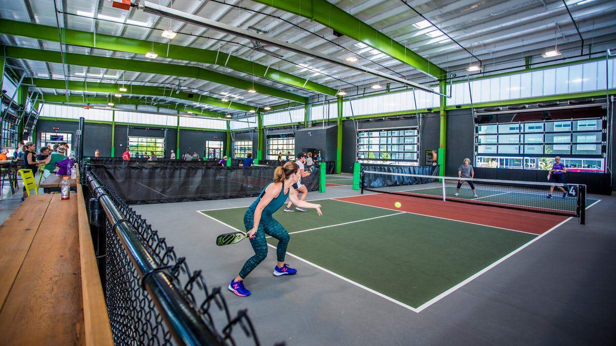 The Chicken N Pickle franchise opened in 2022 in Grapevine, one example of the growing popularity of pickleball across North Texas.