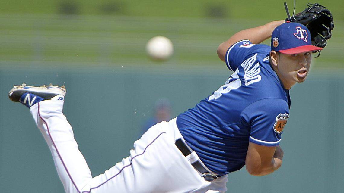 Ariel Jurado will make his big league debut on Saturday for the Rangers.