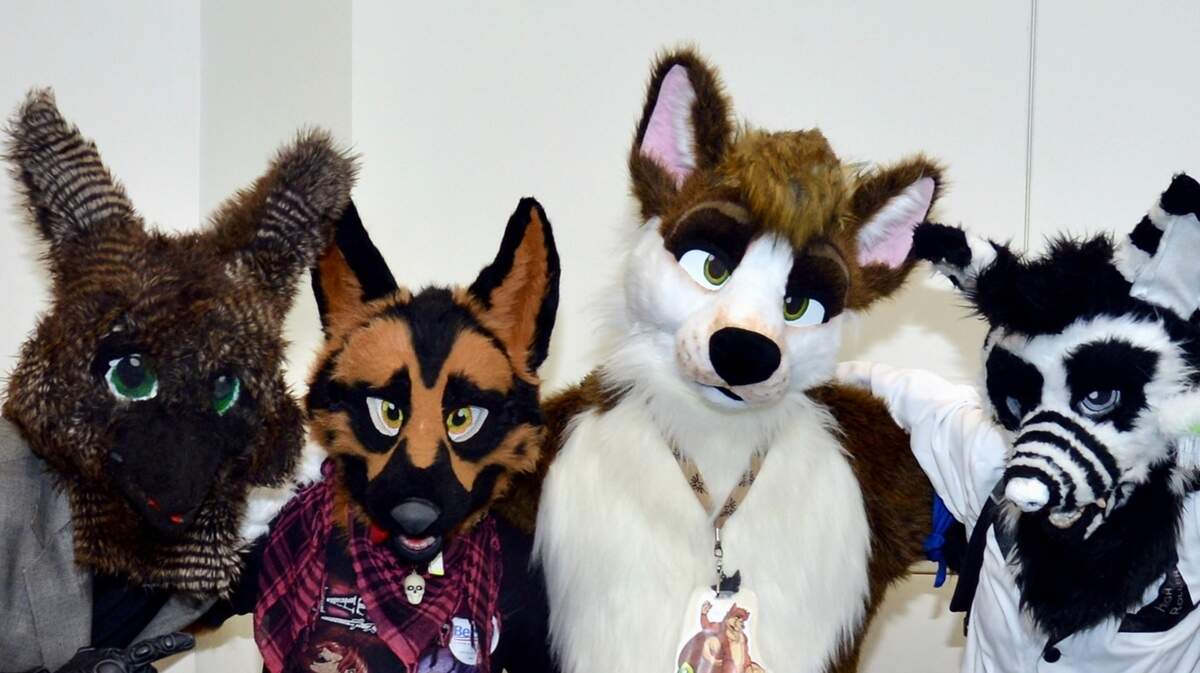 “Furries” dress as their favorite animals or characters for a comic book convention Oct. 3, 2015, in Columbia, South Carolina.