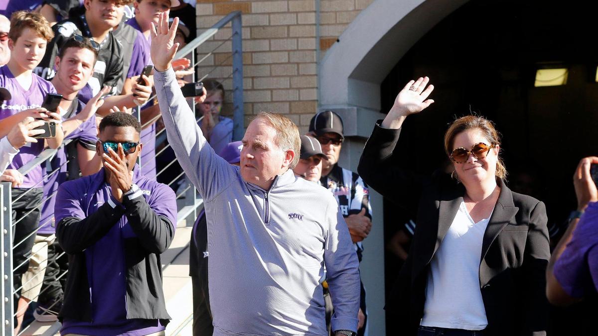 Former TCU football coach Gary Patterson, who parted ways with the school on Oct. 31, is joining Texas’ staff.