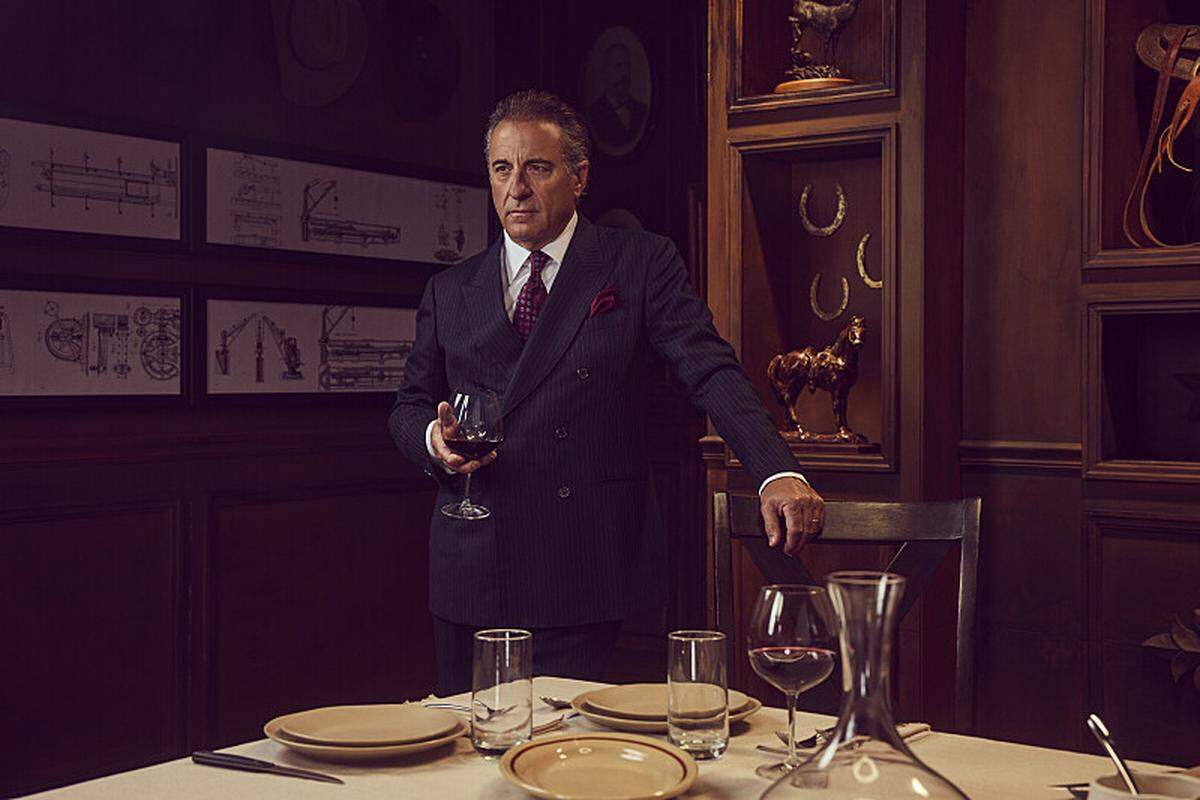 Andy Garcia as Gallino in “Landman,” season 2, streaming on Paramount+.