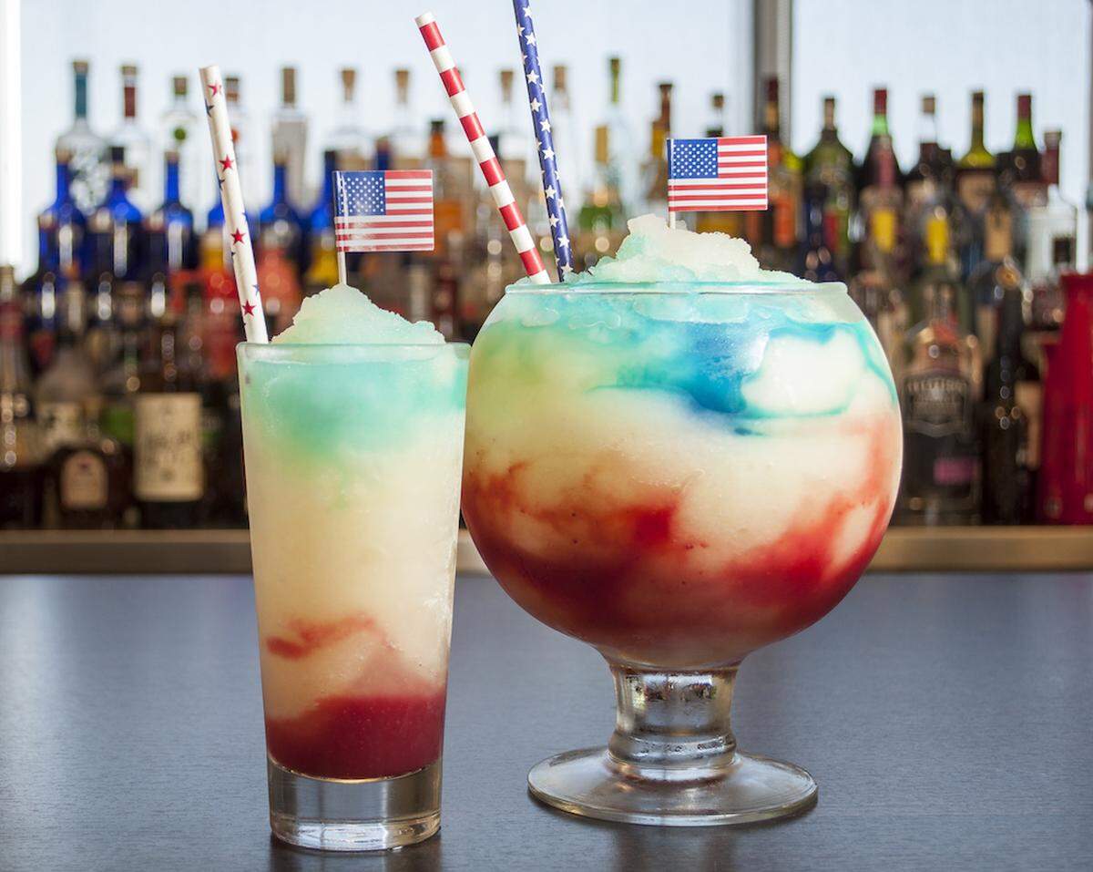 Patriotic Punch at RA Sushi