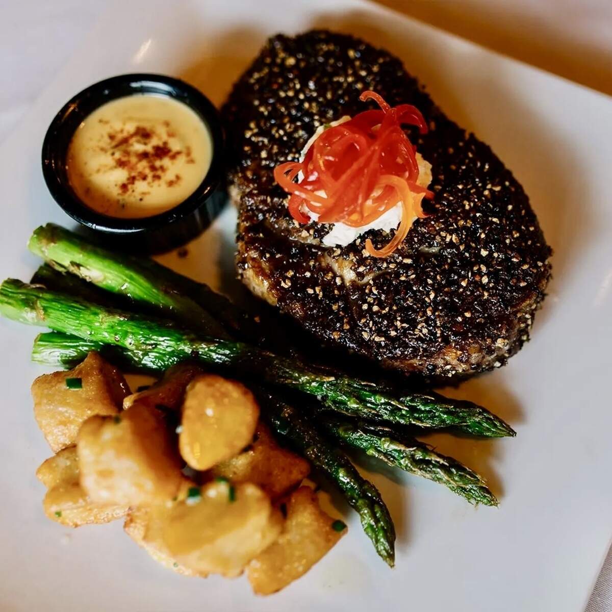 Lonesome Dove Western Bistro is chef Tim Love’s original restaurant, founded in the Stockyards 25 years ago.