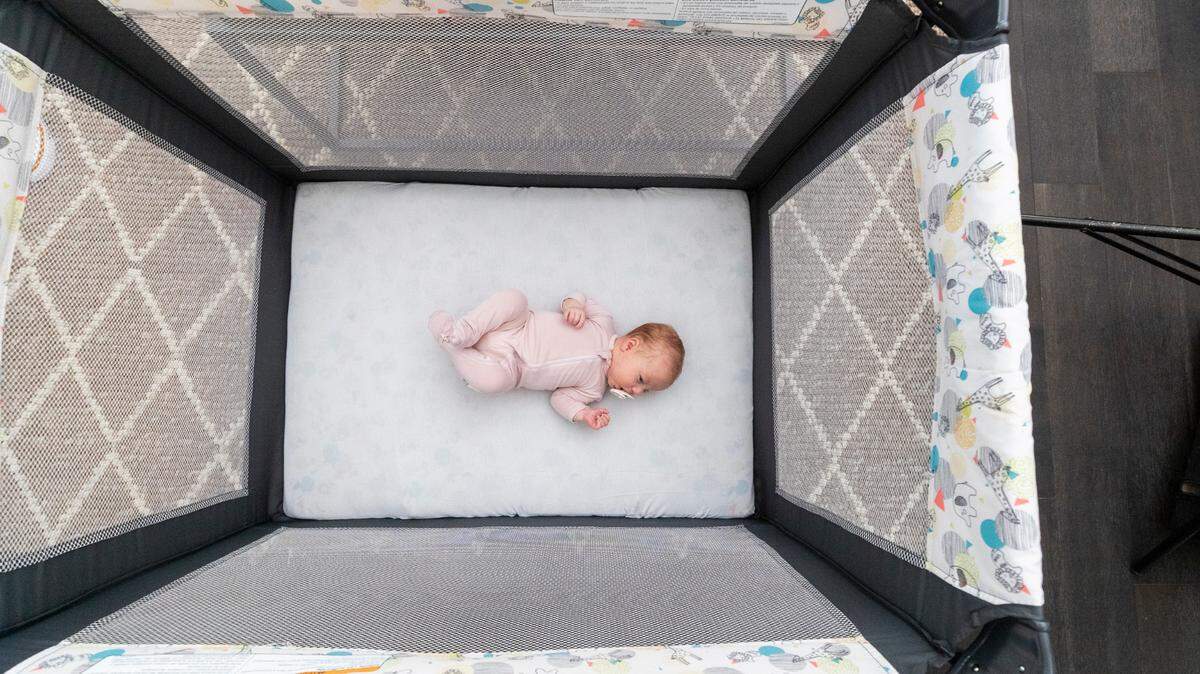 Infants are safest sleeping alone in their cribs, without any loose bedding or objects nearby. Tarrant County Public Health launched a stillbirth prevention program to try and save 43 babies in the county each year.