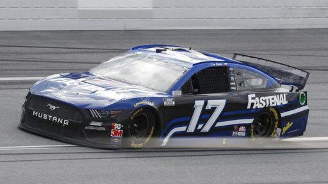 NASCAR’s Chris Buescher supports Bubba Wallace, talks Pocono and fans returning to TMS