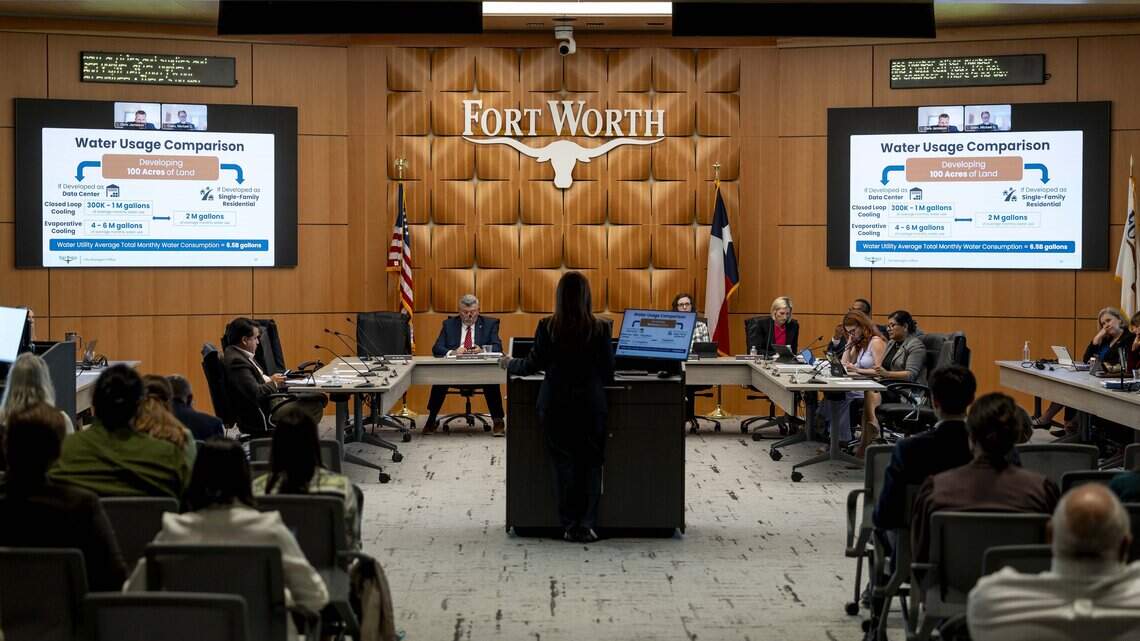 Fort Worth to ‘evaluate’ data center plan after Abbott directs statewide halt