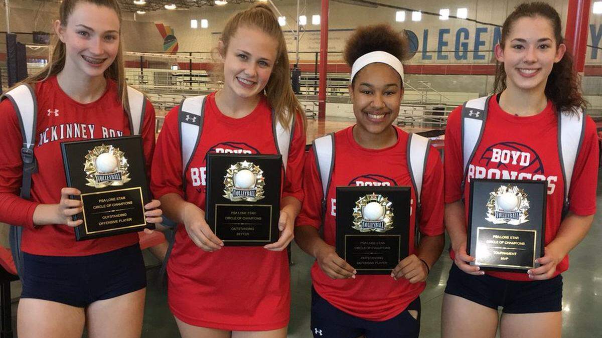 McKinney Boyd volleyball