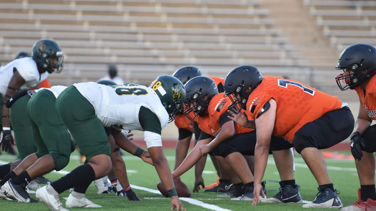 Fort Worth Western Hills faces off against Fort Worth Polytechnic during a high school football game at Clark Stadium in Fort Worth, Texas, Thursday, September 7, 2023.