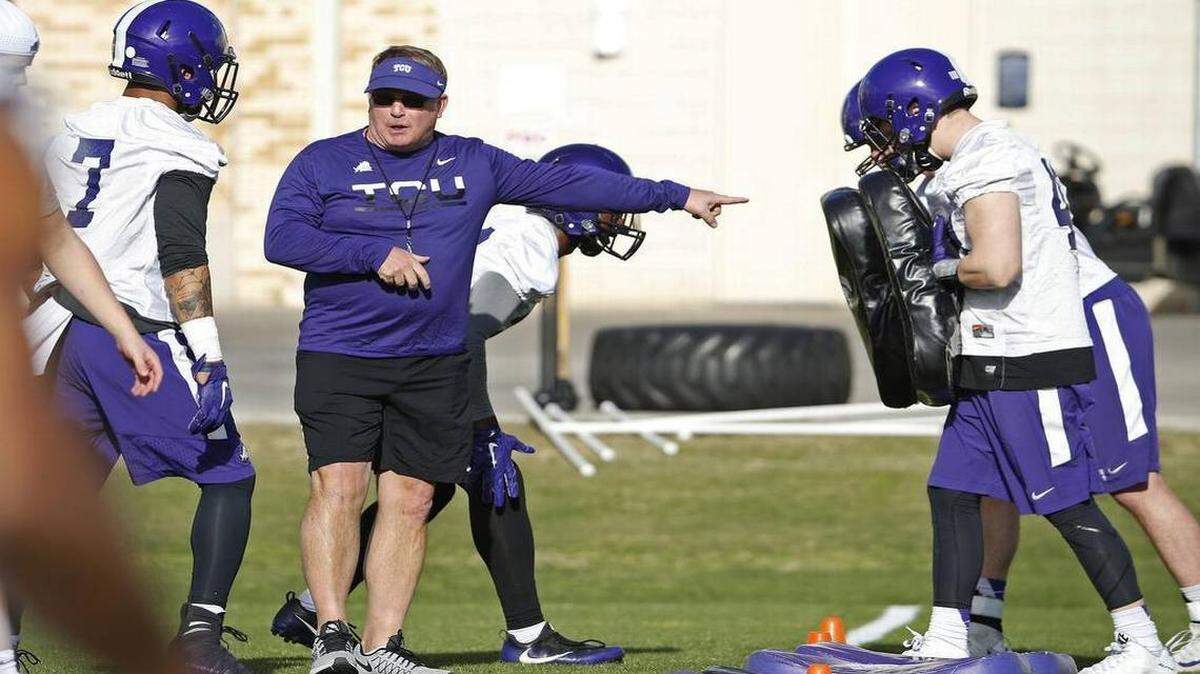 Gary Patterson is pleased long snapper is a position he won’t have to worry about this season.