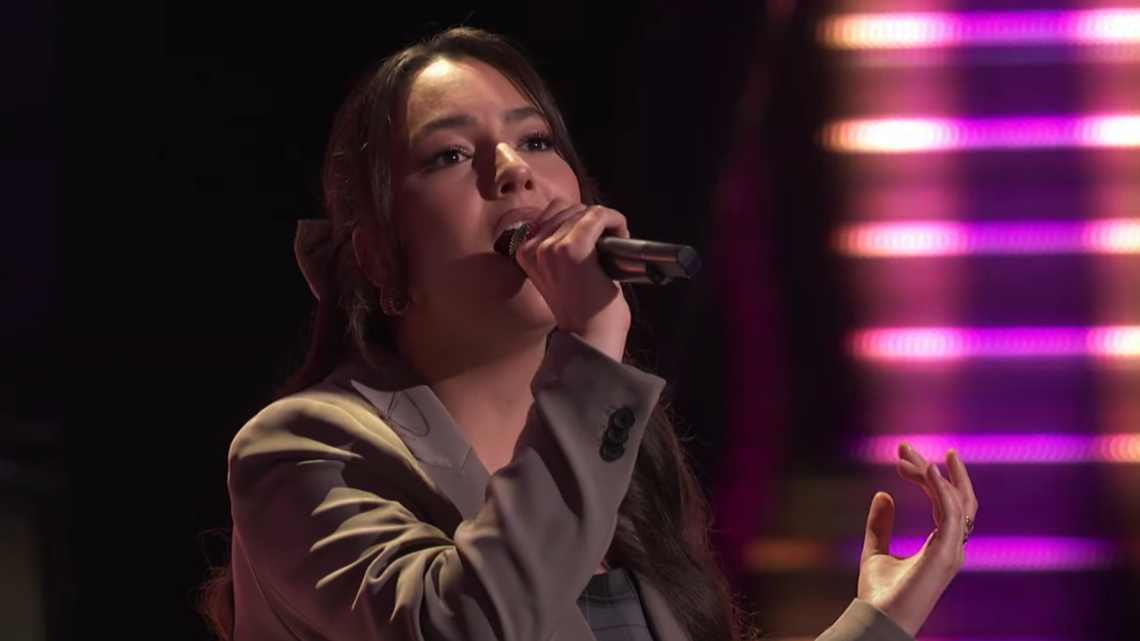 Grace Bello, from Cibolo, Texas, received a 4-chair turn on “The Voice” during the episode that aired Oct. 4.