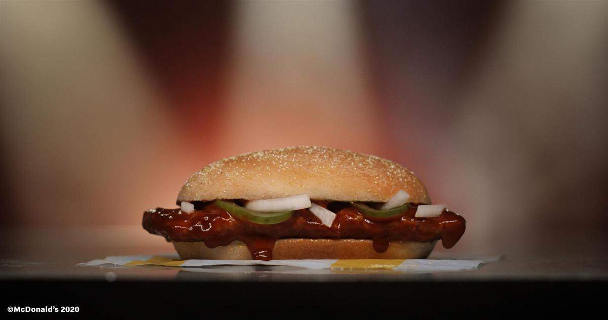 McRib’s glamor shot.