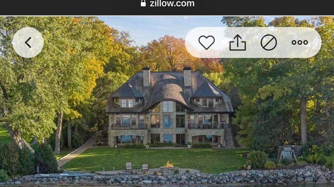 Exterior of the beautiful house.