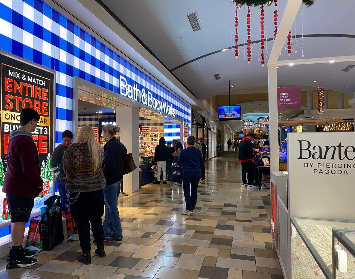Black Friday shoppers at North East Mall in Hurst said the mall felt emptier compared to other years during the holiday.